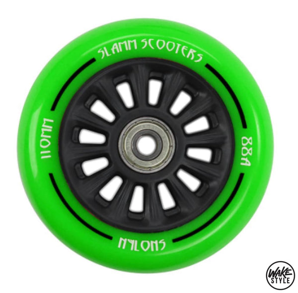 Slamm Nylon Core Wheels Green