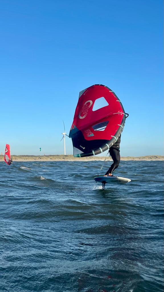 SHALL IS SIZE DOWN FIRST MY WING BOARD OR MY FOIL?