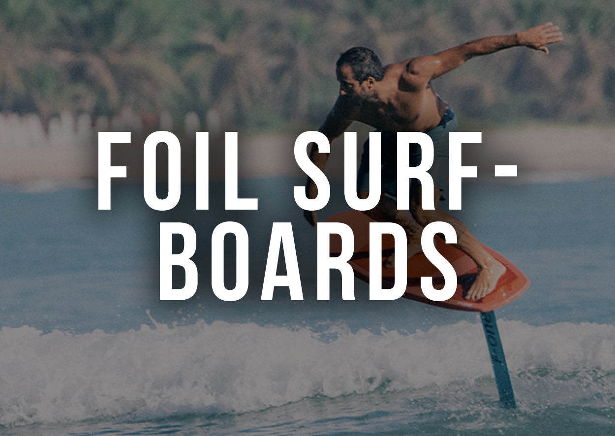 Foil surfboards