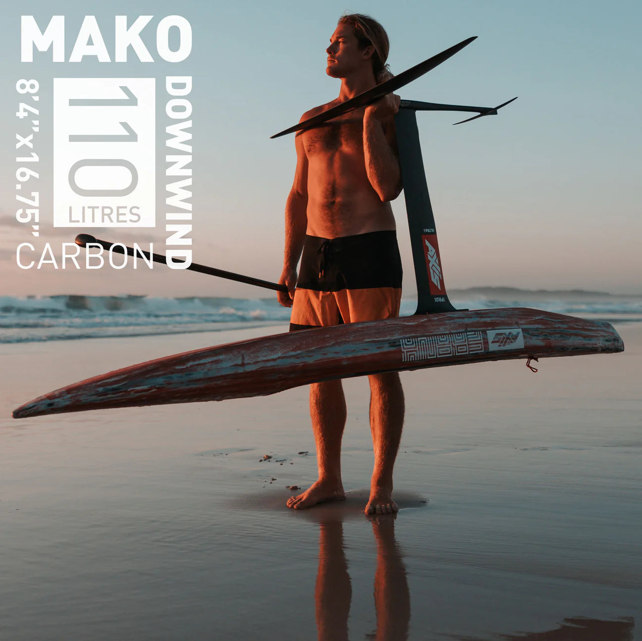 AXIS – Frank Mako Downwind Foil Board - Wake-style.com - Wake Style AXIS – Frank Mako Downwind Foil Board - Wake-style.com - Wake Style