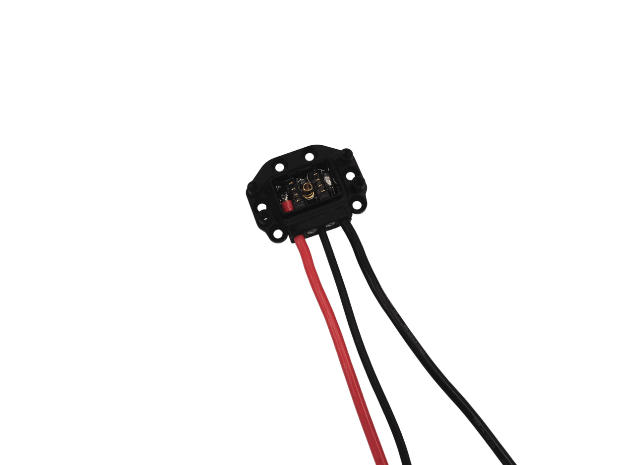 Duotone Assist Male connector with cables for top plate (only)