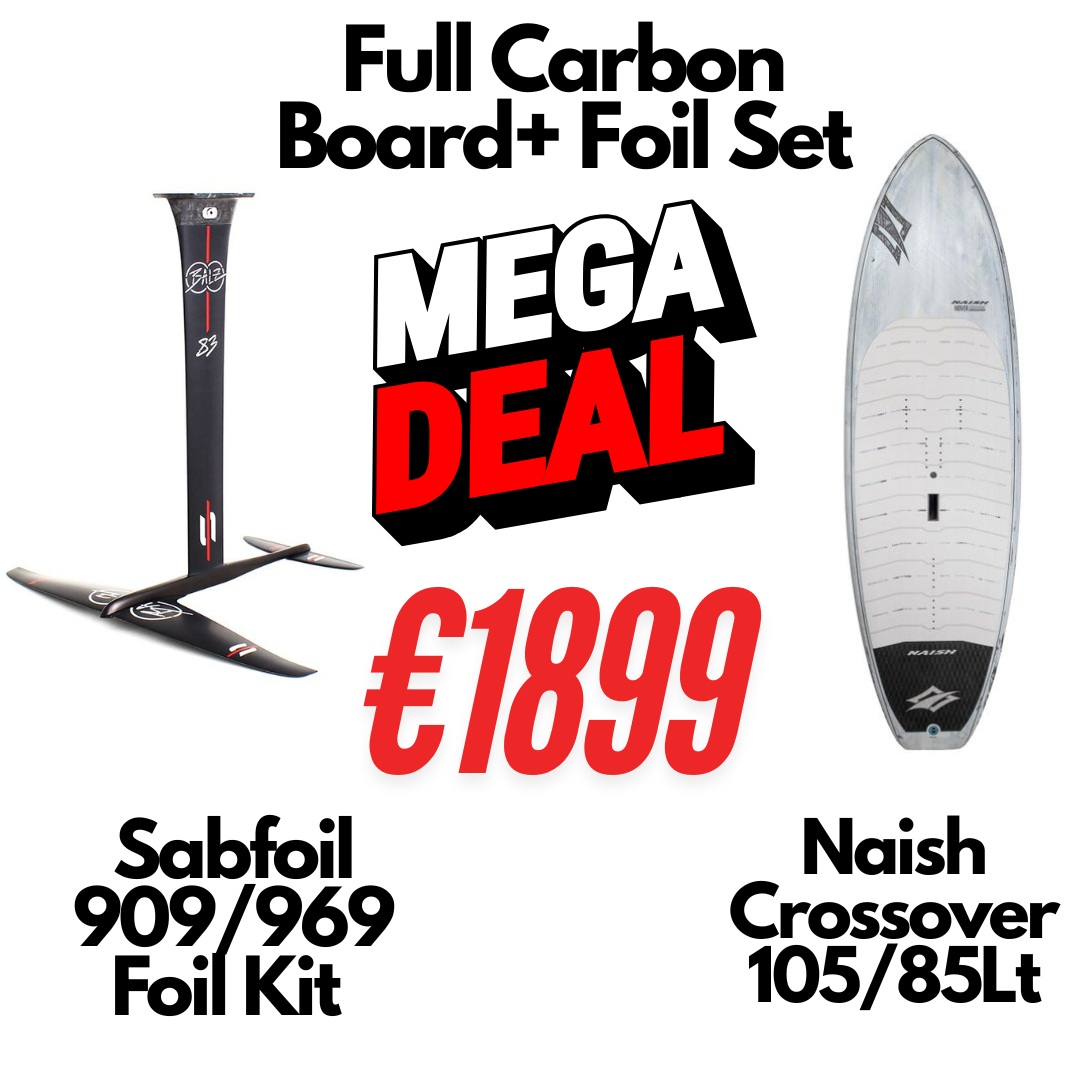 Sabfoil 909 / 969 Foil Kit + Naish Crossover 85L or 105L Board