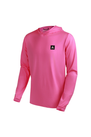 Armstrong UPF Hooded Top (Signal Pink)