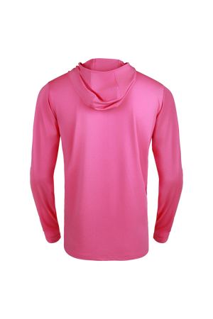 Armstrong UPF Hooded Top (Signal Pink)