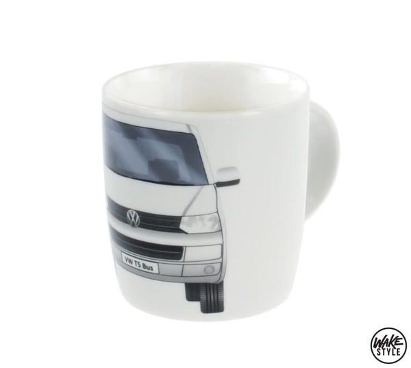 Vw T5 Bus Coffe Mug 370Ml In Gift Box - White