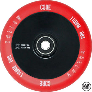 Core Hollowcore V2 Pro Scooter Wheel 110Mm Black Red